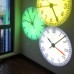 5W LED Light Projection Clock Wall Projecter Clock Roman White Light S095