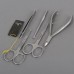 CK20-A02 Deluxe Stainless Steel Nail Clippers Manicure Pedicure Care Cuticle Cutter Set Kit