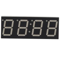 0.56" 4 Digit LED Display Red 7 Segment DS1302 Clock Time Temp Voltage Display