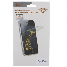 Gold Diamond Style Anti Glare Screen Protector Guard For iPhone 4 4s Front Back 2pcs