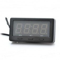 3.0" Red LED Car Digital Thermometer with Voltage / Clock Display