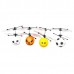 Mini Magic Flyer UFO RC Interactive Helicopter Football Design with IR Sensor Remote Control