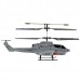 U809A iOS/Android IR Controlled 3.5-CH Missile Shooting Helicopter with Gyroscope Dusty Blue