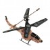 U809A iOS/Android IR Controlled 3.5-CH Missile Shooting Helicopter with Gyroscope Brown