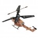 U809A iOS/Android IR Controlled 3.5-CH Missile Shooting Helicopter with Gyroscope Brown