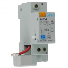 DZ47LE-1P+N C25 25A 230V Earth Leakage Protection Circuit Breaker