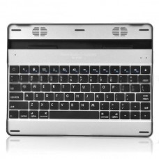 V3 78-Key Bluetooth Wireless Aluminum Alloy Keyboard with Speaker for iPad 2