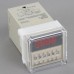 AC 220V Digital Timer Programmable Circle Double Time Delay Relay DH48S-S
