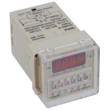 220V AC Digits Presettable Programmable Circle Double Time Delay Relay DH48S-S