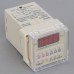 220V AC Digits Presettable Programmable Circle Double Time Delay Relay DH48S-S