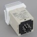 Punai DH48S-2Z AC 220V 0.01s-99h99m Digital Timer Time Delay Relay DPDT