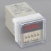 Punai DH48S-2Z AC 220V 0.01s-99h99m Digital Timer Time Delay Relay DPDT