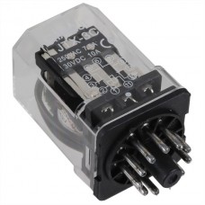 DC 12V Coil 7.5A 220V AC 10A 24V DC General Relay 11 Pins 3PDT JTX-3C