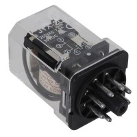 JTX-2C DC 12V Coil General Purpose Relay 8 Pins DPDT 2 NO 2 NC