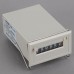 Baoshide Gray 6 Digits AC 110V CSK6-DKW Electromagnetic Counter