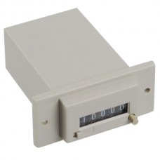 Gray 5 Digits DC 24V CSK5-CKW Electromagnetic Counter