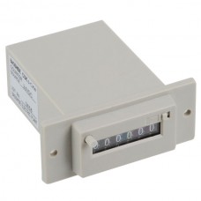 Baoshide Gray 6 Digits DC24V CSK6-DKW Electromagnetic Counter