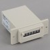 Baoshide Gray 6 Digits DC24V CSK6-DKW Electromagnetic Counter