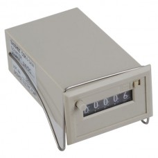 Gray 5 Digits DC 24V CSK5-DKW Electromagnetic Counter