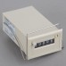 Gray 5 Digits DC 24V CSK5-DKW Electromagnetic Counter