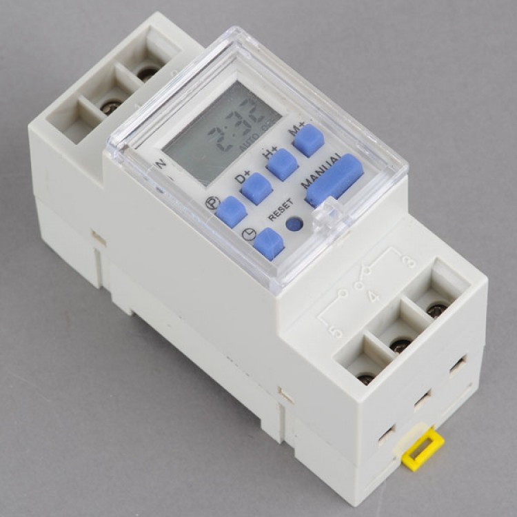 TP8B16 DC 12V DIN Rail Mounting Electronic Programmable Timer Free
