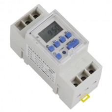 AC 220V Digital LCD Display Date Week Covered Programmable Timer Switch