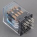 5PCS HH54P DC 24V Coil 5A 240V AC 28V DC Power Relay 14 Pin 4PDT 4 NO 4 NC