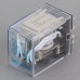 5PCS HH54P DC 24V Coil 5A 240V AC 28V DC Power Relay 14 Pin 4PDT 4 NO 4 NC