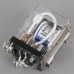 JQX-60F 60A AC 220V Coil Power Relay SPDT 3 Screw Pin