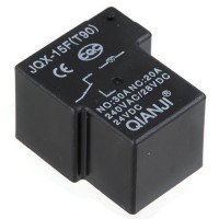 5PCS JQX-15F T90 Electromagnetic Relay 24V DC COIL 30A 240V AC / 20A 28V DC