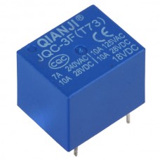 10PCS JQC-3F(T73) DC 18V 18 V 5PIN 250VAC 28VDC Power Relay SPDT