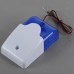 Mini Strobe Siren 12VDC with Strobe Light for Security System -Blue