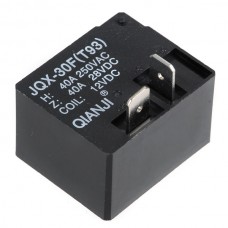 5PCS DC 12V Coil 40A General Purpose Power Relay 2 Pin DPDT JQX-30F(93T)