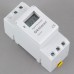 THC 15A Digital LCD Weekly Programmable Timer AC 220V Time Relay Switch