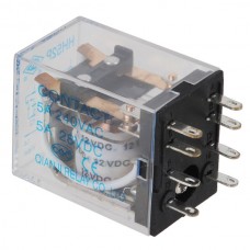 Power Electromagnetic Relay MY2NJ HH52P DC 12V Coil DPDT 5A HHC68B-2Z 8 PIN 5-Pack