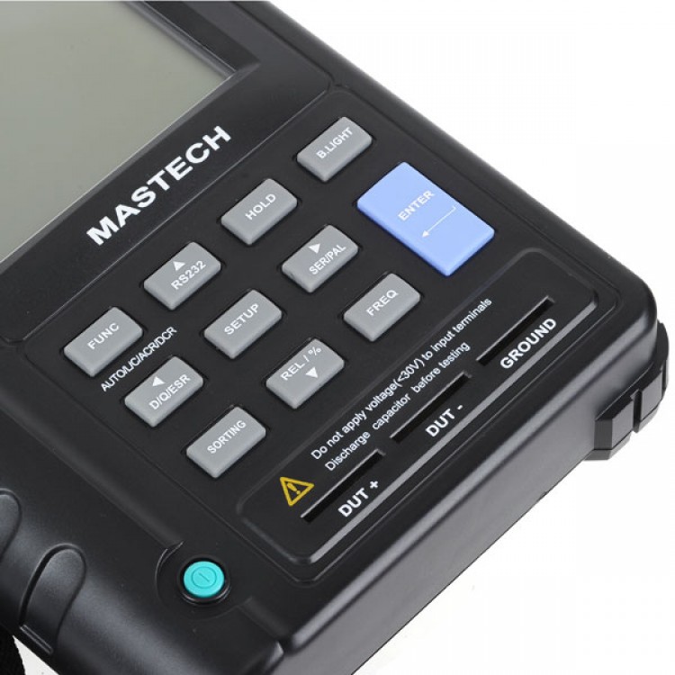 Mastech MS5308 LCR Meter Portable Handheld Auto Range LCR Meter High