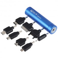 Mobile Power Bank for Iphone 4/4S Emergency Charger 2600mAh-Blue