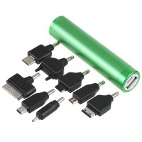 Mobile Power Bank for Iphone 4/4S Emergency Charger 2600mAh-Green