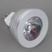 RGB 3W 12V LED MR16 Base Type LED Lamp with Remote Controller