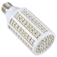 E27 Base 3528 216leds 220v 12W LED Light Bulbs Corn LED Lamp-Natural White