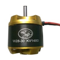 W2830 High Efficiency KV1480 Outrunner Brushless Motor 2-3S for Aircraft