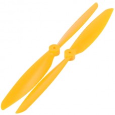 17x4.5" 1745 1745R Counter Rotating Propeller CW/CCW Blade For Quadcopter MultiCoptor-Yellow