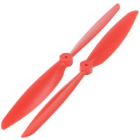 17x4.5" 1745 1745R Counter Rotating Propeller CW/CCW Blade For Quadcopter MultiCoptor-Red