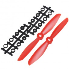 6x4.5" 6045 6045R Counter Rotating Propeller CW/CCW Blade For Quadcopter MultiCoptor-Red