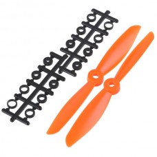 6x4.5" 6045 6045R Counter Rotating Propeller CW/CCW Blade For Quadcopter MultiCoptor-Orange