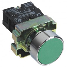 XB2-BA31 Momentary Push Button Switch 1N/O Green Pilot Lamp