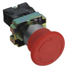 XB2BS542C Turn to Released 1N/C Red Emergency Stop Mushroom Push Button