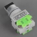 660V 10A 3 Positions Rotary Selector Push Button Switch