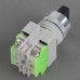 660V 10A 3 Positions Rotary Selector Push Button Switch