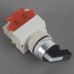 660V 10A 2 Positions Rotary Selector Push Button Switch